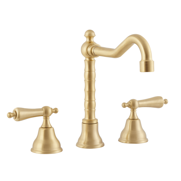 English Lever Taps - English Tap Spout - Cross Handles