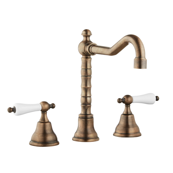 English Lever Taps - English Tap Spout - Cross Handles
