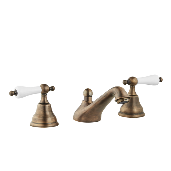 English Lever Taps - English Tap Spout - Porcelain Levers