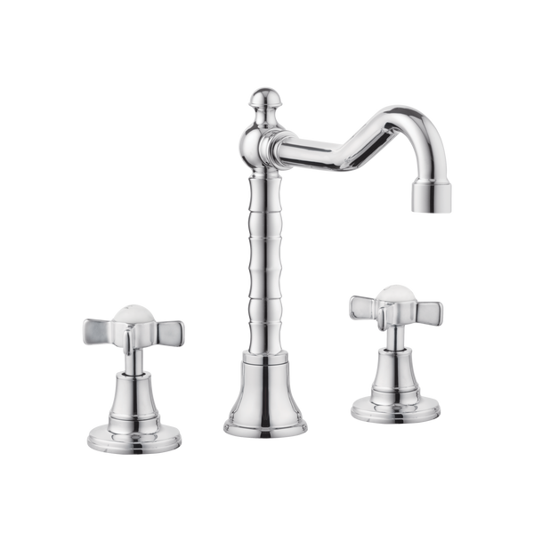 English Lever Taps - English Tap Spout - Cross Handles