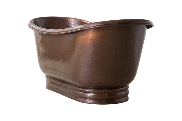 Hammered Freestanding Copper Bath