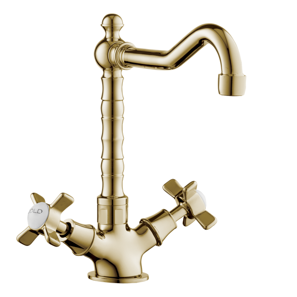 Country Kitchen Tap - Porcelain Levers