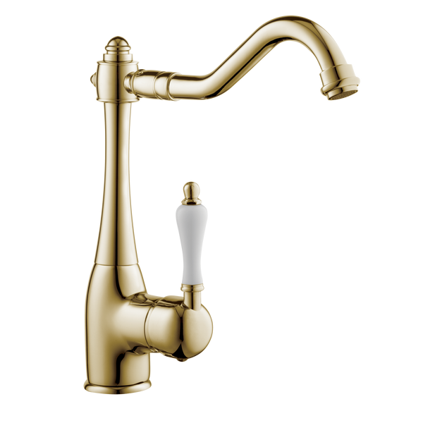 Traditional Kitchen Tap - Metal Lever