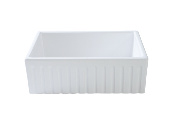 Fluted Apron Sink - 733 x 500 x 250mm