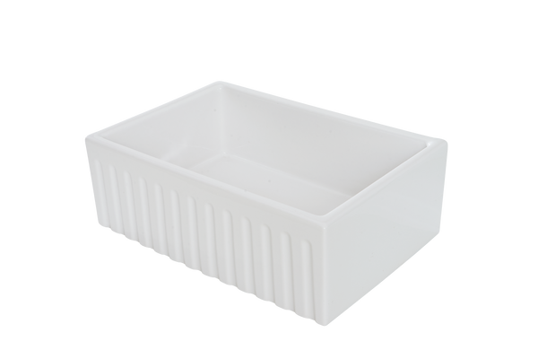 Fluted Apron Sink - 733 x 500 x 250mm